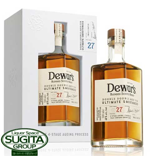 【限定入荷】 デュワーズ ダブルダブル 27年 46% 500ml （化粧箱入） スコッチウイスキー DEWARS