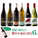 [ハーフ1本おまけ] 初夏を楽しむ軽やかワイン 赤白ミックス 6本セット 750ml×6本 (＋375ml×1)　｜　送料無料 赤ワイン 白ワイン セット 飲み比べ シレーニ ピーツピュア トーレス サングレ デ トロ アニョー ルージュ