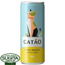 【飲みきり缶ワイン】 白ワイン ガタオ GATAO スパークリング 【250ml×24本(1ケース)】 猫 微発泡 9% ポルトガル 缶 ガタオ ワイン