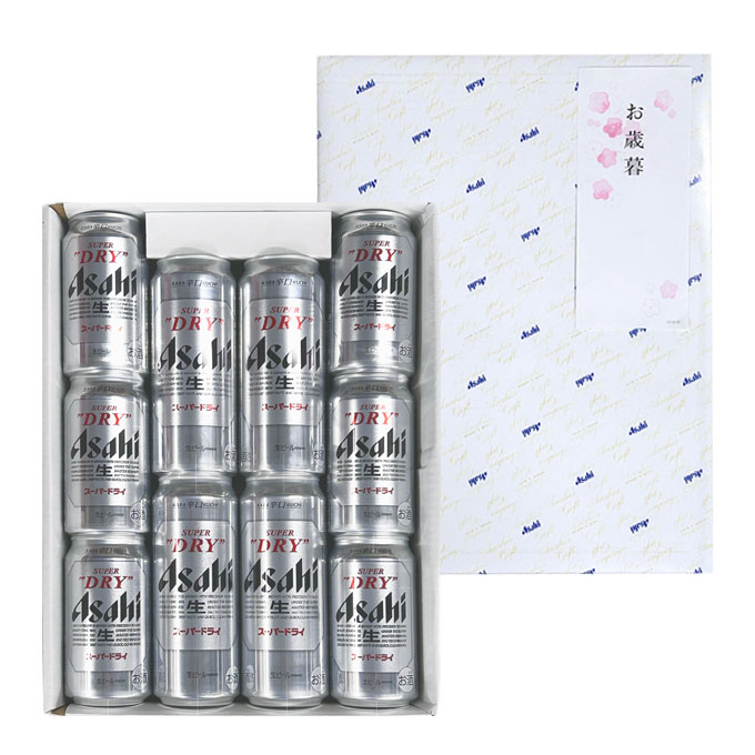 [包装熨斗無料] アサヒ スーパードライ オリジナル10本セット 【350ml×6 500ml×4】(4セットまで同一送料)　｜　アサヒ ビール スーパードライ 詰め合わせ ビールギフト 中元 歳暮 ギフト sugita-as-dn