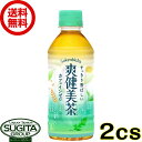 爽健美茶 PET 300ml 【300ml×48本(2ケース)】　｜　【直送】コカ コーラ ペットボトル お茶 緑茶 ノンカフェイン カフェインゼロ 53353