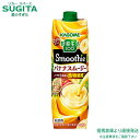 野菜生活100 Smoothie バナナスムージー 1000g【1000g×6本(1ケース)】 | 送料無料 倉庫出荷 カゴメ野菜果実ミックスジュース 紙パック...