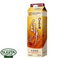 キリン 麦焼酎 白水 麦 25度 1800ml(1.8L) パック