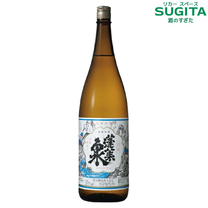 蓬莱泉 別撰 1800ml 瓶 6本まで同一送料 ｜ 日本酒 清酒 一升瓶 愛知 北設楽 蓬莱泉 関谷醸造 1.8L びんほうらいせん べっせん