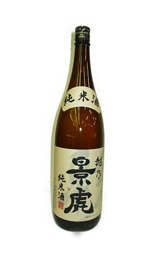 日本酒　越乃景虎　純米　1,800ml