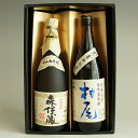 芋焼酎 飲み比べセット 森伊蔵 村尾 感謝のギフト箱 金蓋紙箱入 720ml 2本組 ギフトセット 無料ギフト包装