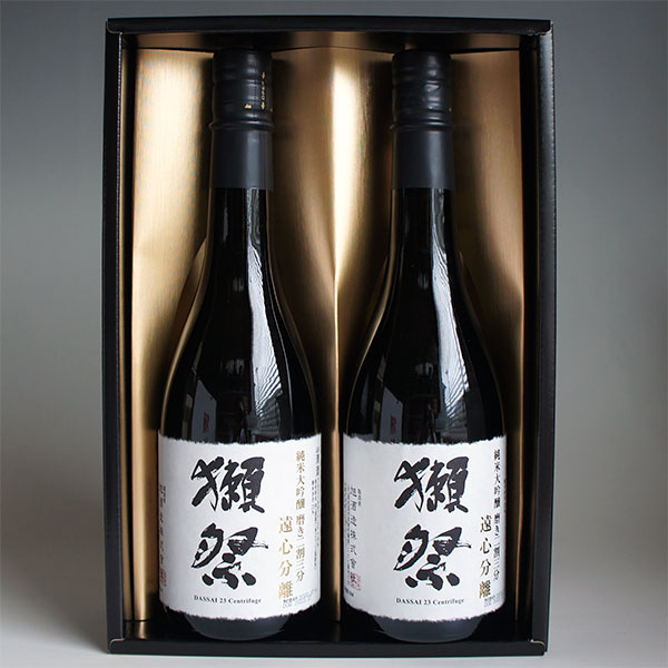 日本酒セット 獺祭 純米大吟醸 遠心分離23 磨き二割三分 720ml 2本 感謝のギフト箱...