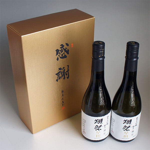 日本酒セット 獺祭 早田 純米大吟醸23 720ml 2本 クール代込み 感謝のギフト箱入り...