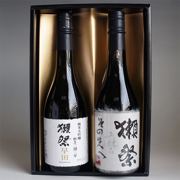 獺祭 日本酒飲み比べセット 磨きその先へと純米大吟醸 早田 720ml 2本組 感謝ギフ...