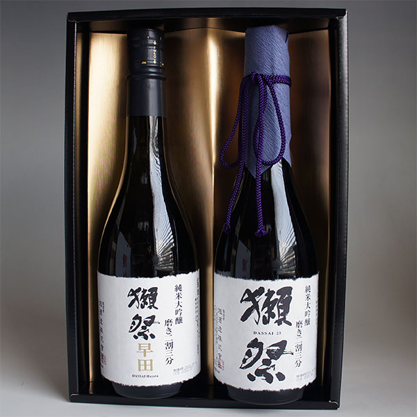 獺祭 飲み比べセット 純米大吟醸 早田と磨き23二割三分 720ml 720ml 2本組 感謝ギ...