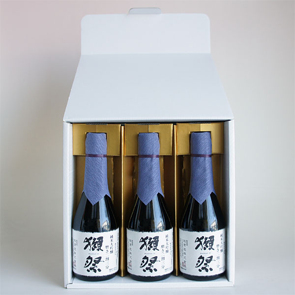 日本酒セット 獺祭 純米大吟醸23 磨き二割三分 300ml 3本 感謝のギフト箱入り ※熨...