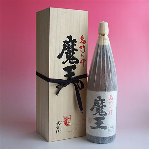 魔王 魔王純正桐箱入り 1800ml 1本組 いも焼酎ギフトセット 無料ギフト包装 LW