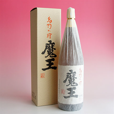 魔王 焼酎 魔王 魔王純正カートン紙箱入り 1800ml 1本組 いも焼酎ギフトセット 無料ギフト包装 LC