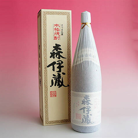 森伊蔵 森伊蔵 森伊蔵純正カートン紙箱入り 1800ml 1本組 いも焼酎ギフトセット 無料ギフト包装 LC