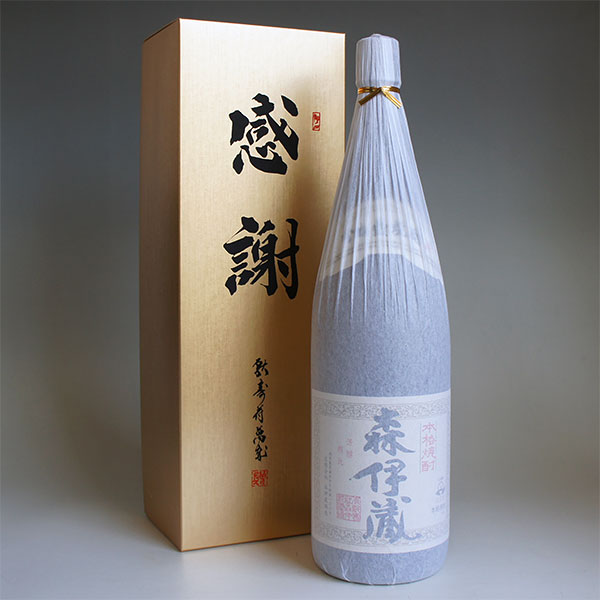 森伊蔵 焼酎 森伊蔵 感謝のギフト箱 金蓋紙箱入り 1800ml 1本組 芋焼酎 ギフトセット 無料ギフト包装