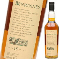 ベンリネス 15年 UD花と動物シリーズ 43度 700ml 並行品 Benrinnes 15 Year Old "Flora & Fauna” スペイサイド シングルモルト スコッチ ウイスキー 洋酒