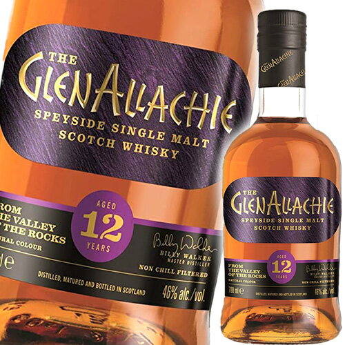 【アウトレット・箱なし】グレンアラヒー 12年 46度 700ml 並行 The GlenAllachie 12 Year Old スペイサイド シングルモルト スコッチ ウイスキー 箱入 洋酒