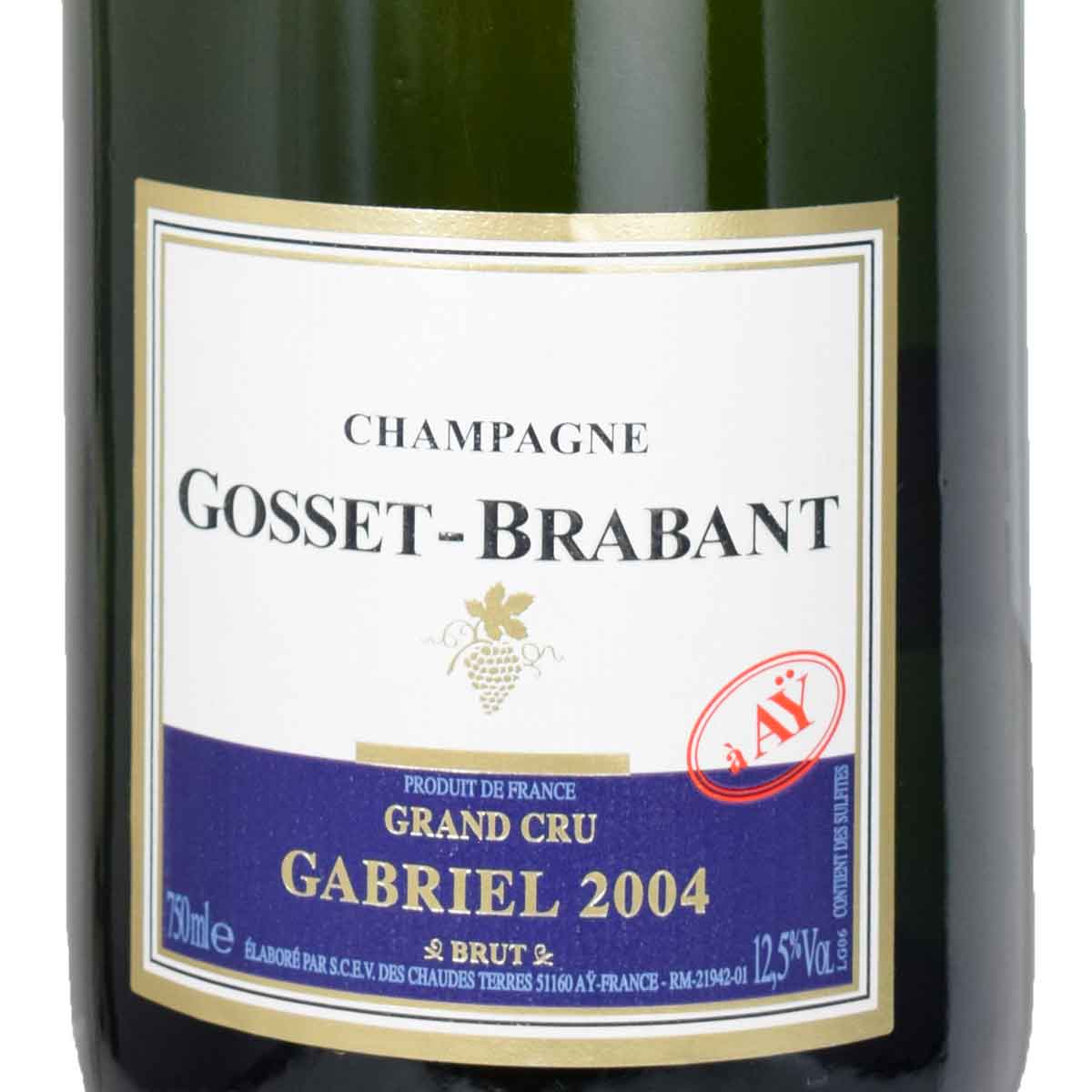 ［2004］ ゴセ・ブラバン キュヴェ・ガブリエル・グラン・クリュ・ブリュット 750mlGosset Brabant Champagne Cuvee Gabriel Grand Cru Brut sakedondon-10017678 酒どんどん 楽天市場店 サンプル画像2