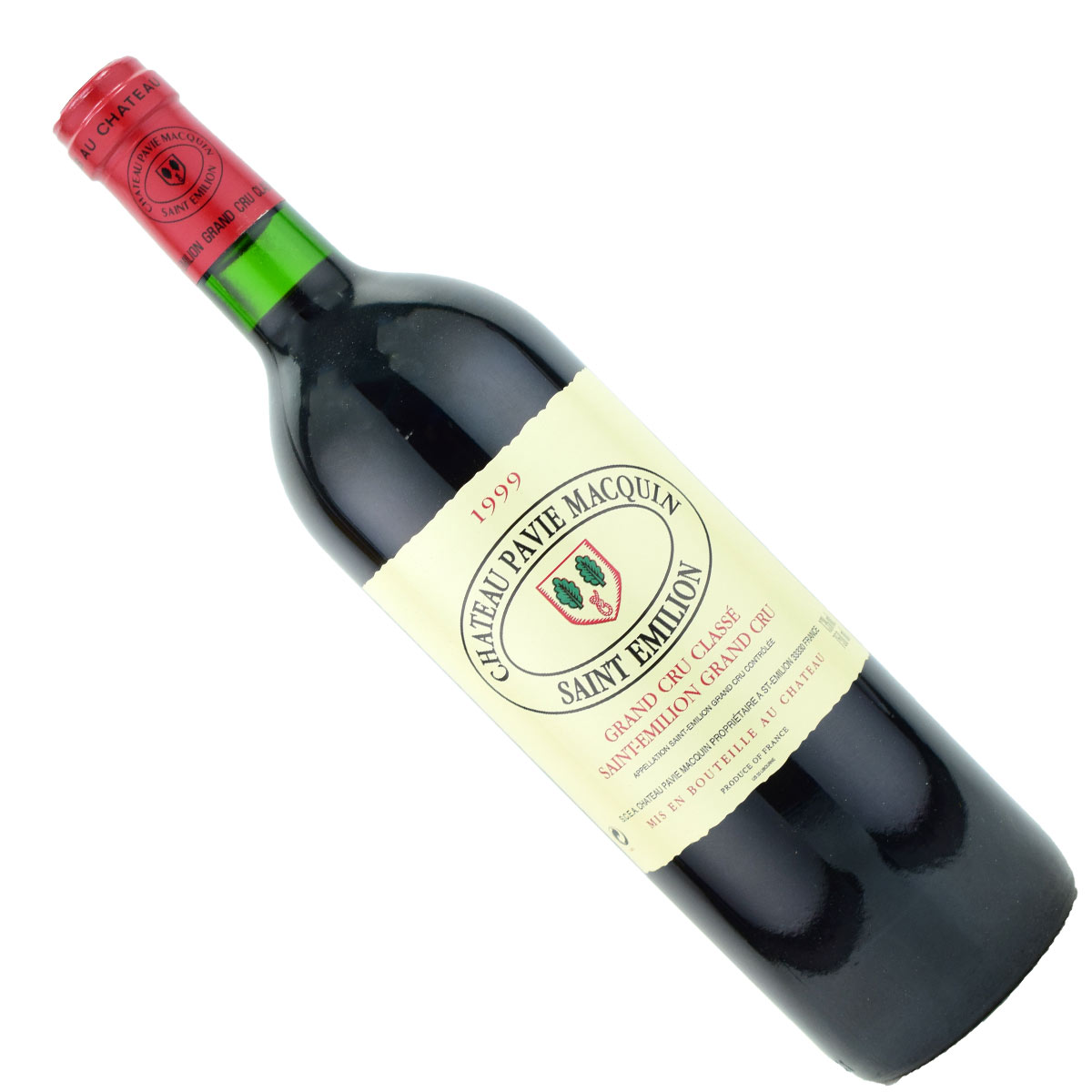 シャトー・パヴィ・マカン　1999　750ml赤　フランス・ボルドー　サンテミリオン　Chateau PAVIE MACQUIN SAINT EMILION