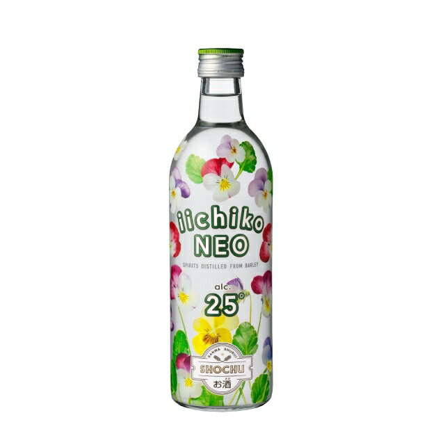 iichiko NEO(イイチコ ネオ) 25度 500ml×2本 瓶 麦焼酎 三和酒類 大分県※北海道・東北エリアは別途運賃が1000円発生します。
