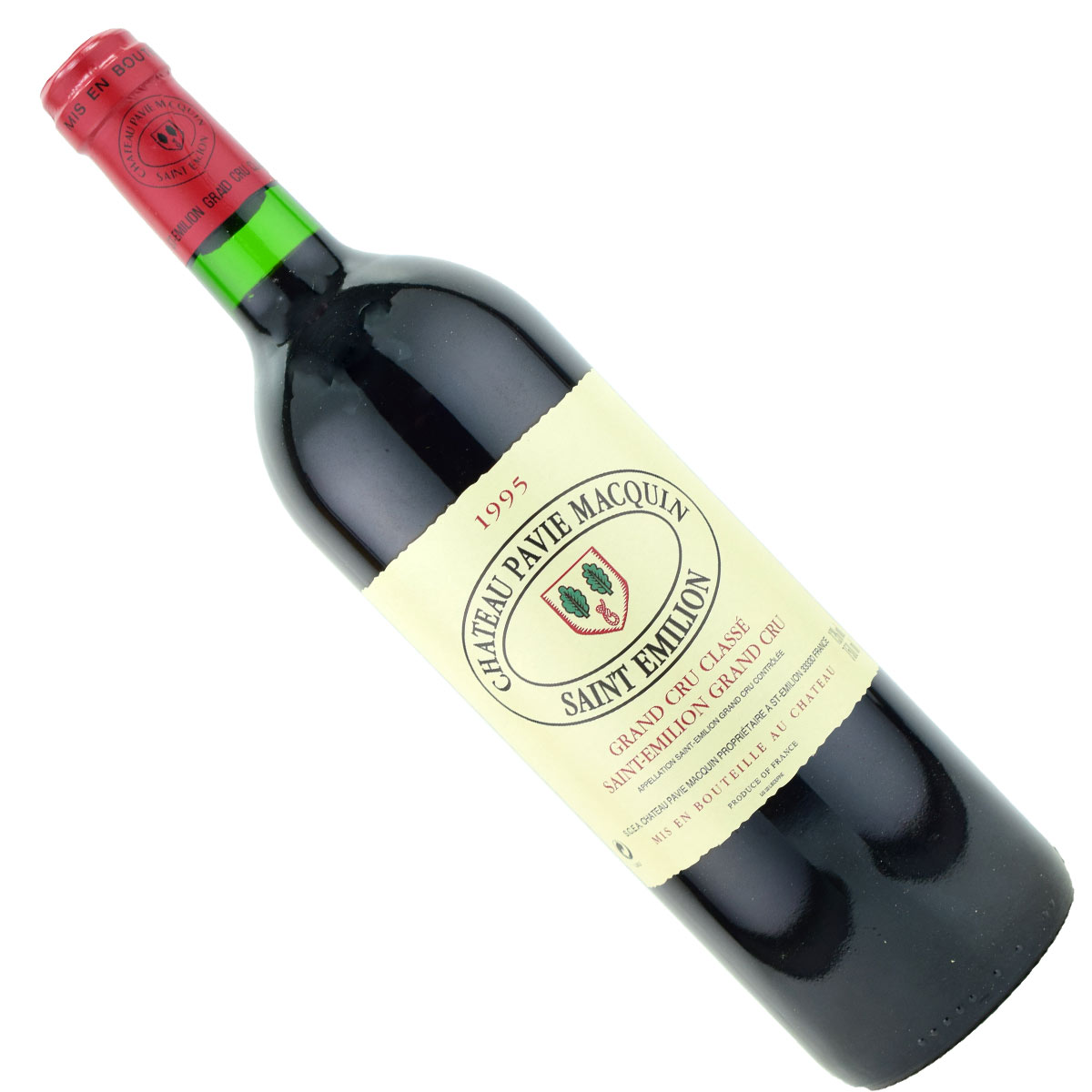 シャトー・パヴィ・マカン　1995　750ml赤　フランス・ボルドー　サンテミリオン　Chateau PAVIE MACQUIN SAINT EMILION