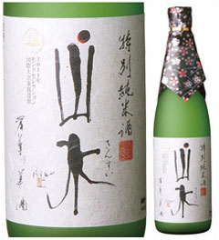 山水　特別純米酒　720ml瓶　日本酒