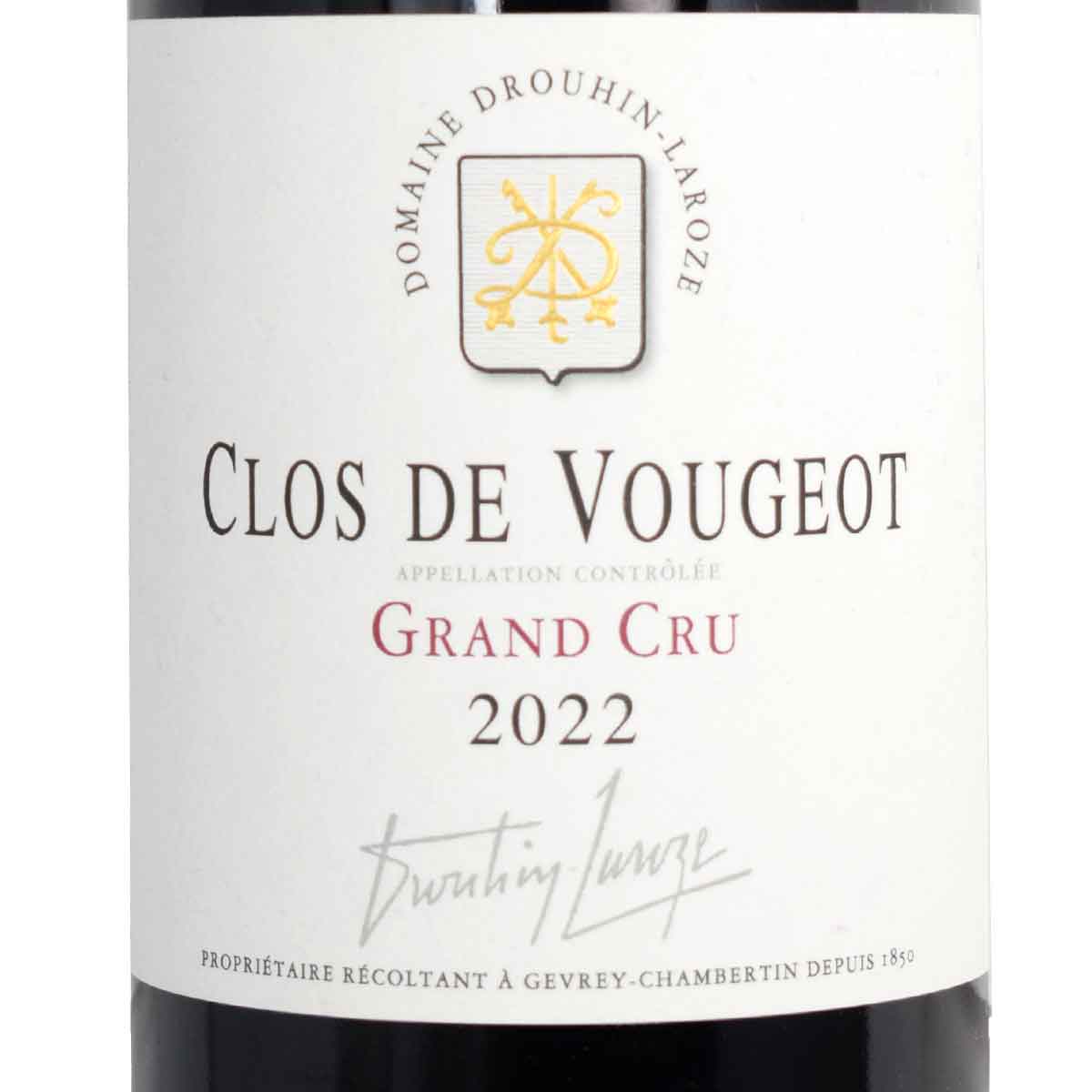 ［2022］［グランクリュ特級］クロ・ド・ヴージョ 750ml赤 ［ドメーヌ］ドルーアン・ラローズClos de Vougeot Domaine Drouhin Laroze sakedondon-10019245 酒どんどん 楽天市場店 サンプル画像2
