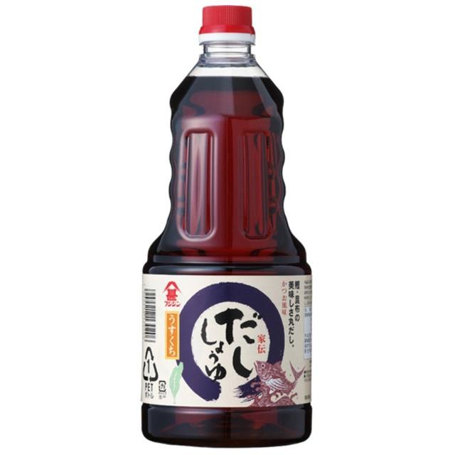 家伝だし しょうゆ うすくち 1.5L フジジン醤油/だし醤油/大分県