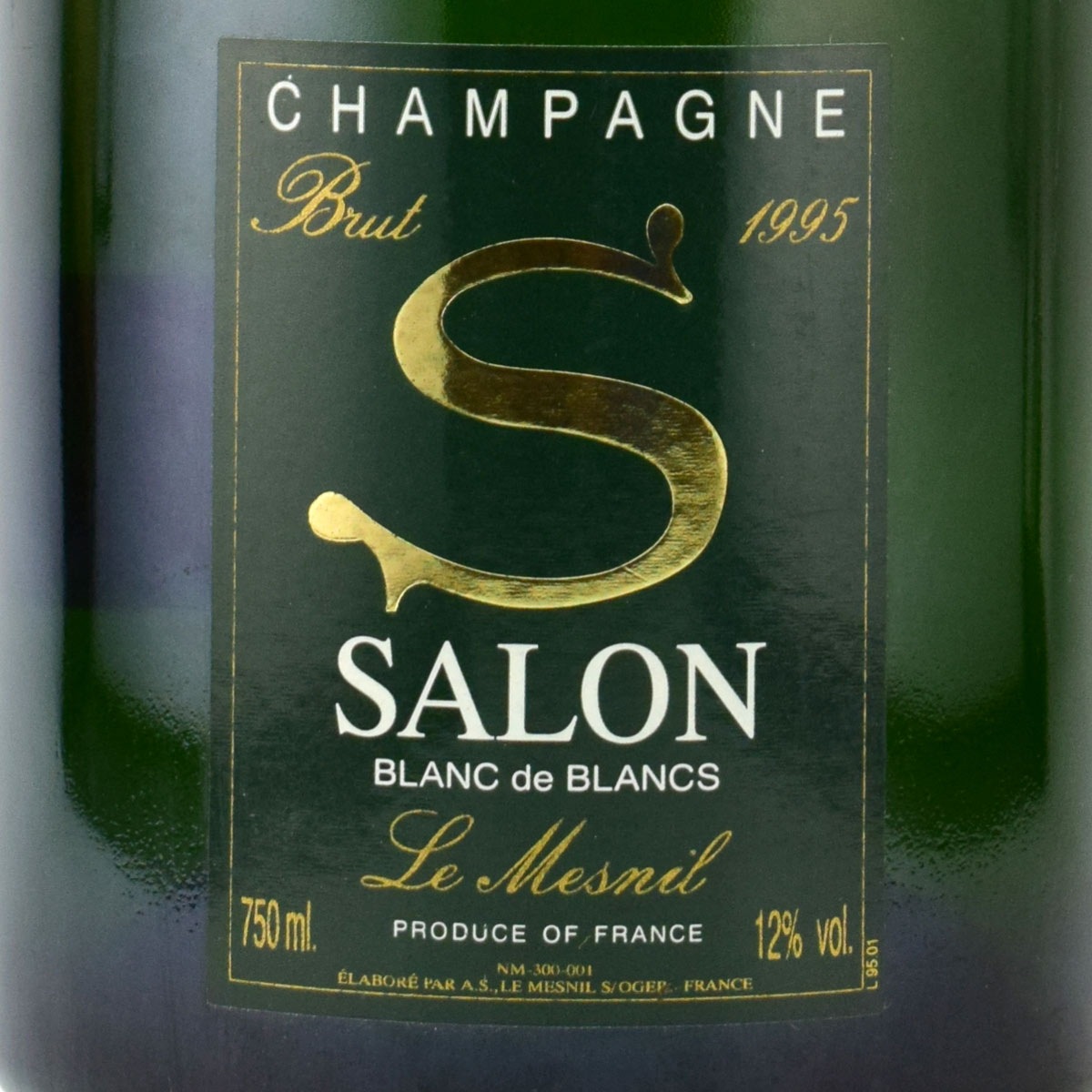 サロン　ル・メニル　1995　ブリュット　ブラン・ド・ブラン　750ml　シャンパン　SALON BRUT BLANC DE BLANC sakedondon-10014112 酒どんどん 楽天市場店 サンプル画像3