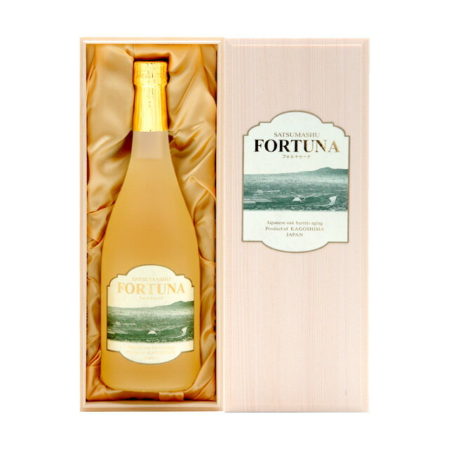 フォルトゥーナ 25度 720ml×6本 木箱入 芋焼酎 出水酒造 FORTUNAミズナラの木製樽で長期間熟成※北海道・東北エリアは別途運賃が1000円発生します。