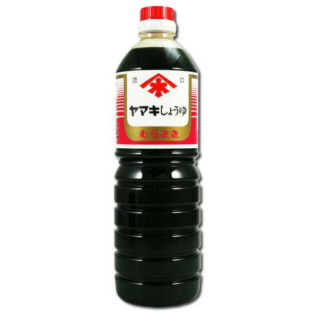 ヤマキ　こいくち醤油　紫　折鶴　1L　鹿児島特有のあまくち醤油。　鹿児島特有のあまくち醤油。