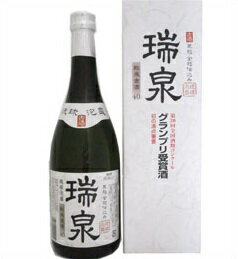 40度　瑞泉　熟成古酒　720ml瓶　泡