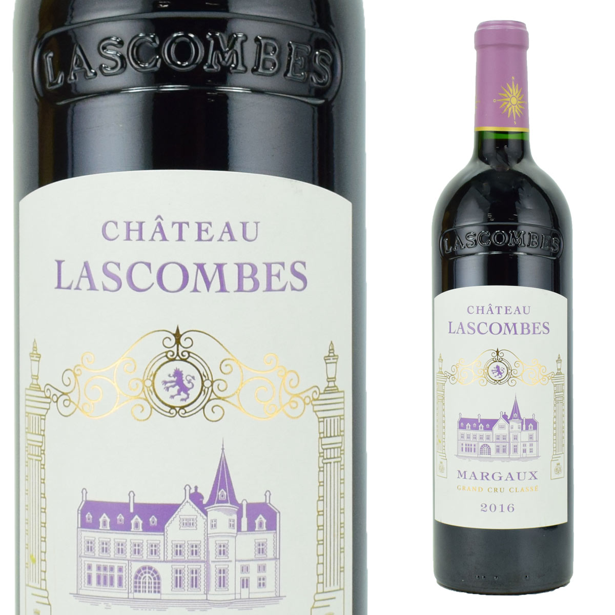 シャトー・ラスコンブ　2016　750ml赤　フランス・ボルドー　マルゴー格付2級　Chateau Lascombes　送料無料ですが北海道・東北は別途送料必要（1,000円追加）