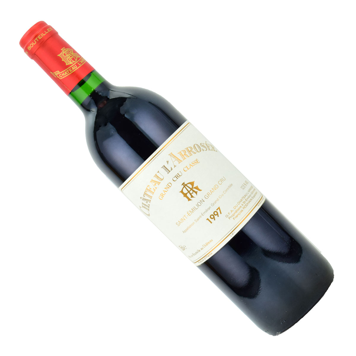 シャトー・ラロゼ　1997（平成9年）　750ml赤　フランス・ボルドー　サンテミリオン・グランクリュ　Chateau l'Arrosee　Saint Emilion Grand Cru Classe　送料無料ですが北海道・東北は別途送料必要（1,000円追加）