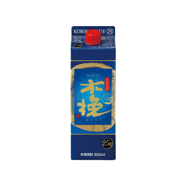 木挽BLUE 25度 パック 900ml×3本 芋焼酎 雲海酒造※北海道・東北エリアは別途運賃が1000円発生します。