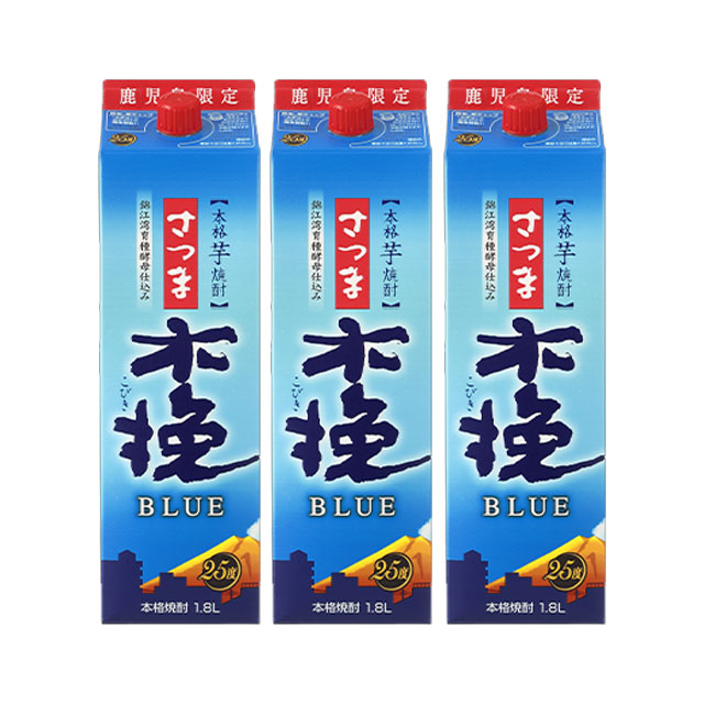 商品詳細 ■商品番号 294132 ■商品種別 芋焼酎 ■内容量 1800ml×3本 ■アルコール度数 25度 ■麹菌 麹 ■蒸留方法 蒸留 ■メーカー 雲海酒造 ■原材料 芋(九州産)・米麹(タイ産米) コメント 九州産の厳選されたさつまいも、北薩の名峰・紫尾山系の豊かな森が生み出す清らかな水、独自の酵母『錦江湾育種酵母』を使用し、鹿児島・出水蔵で造り上げた本格芋焼酎。おだやかな芋の香りと、なめらかで軽快なキレのある味わいが特徴です。ソーダ割り、ロックがおすすめです。　 【鹿児島限定商品】 『錦江湾育種酵母』とは、出水蔵の蔵付き酵母を、鹿児島県錦江湾沖の海水で育種・選抜し、研究開発したオリジナル酵母です。