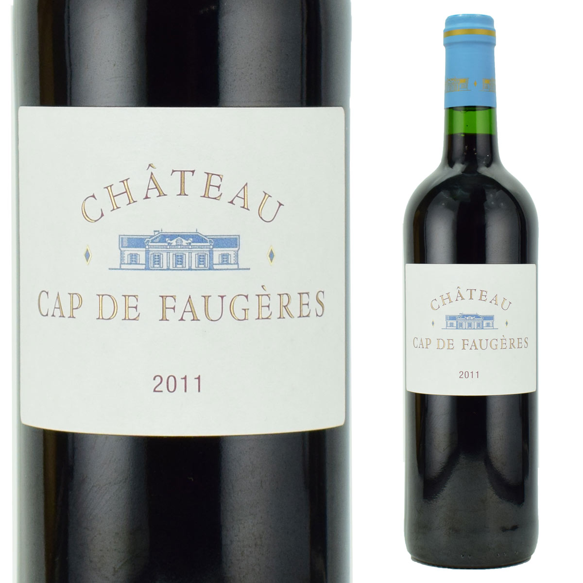 シャトー・カップ・ド・フォジェール　2011　750ml赤　カスティヨン・コート・ド・ボルドー　Chateau Cap de Faugeres