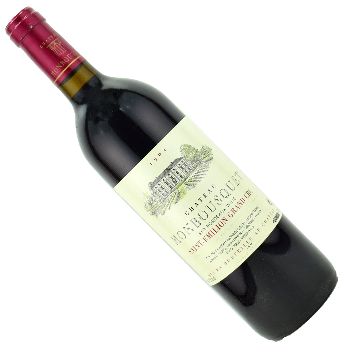 シャトー・モンブスケ　1993（平成5年）750ml赤　サンテミリオン　グランクリュ　Ch?teau Monbousquet SAINT EMILION