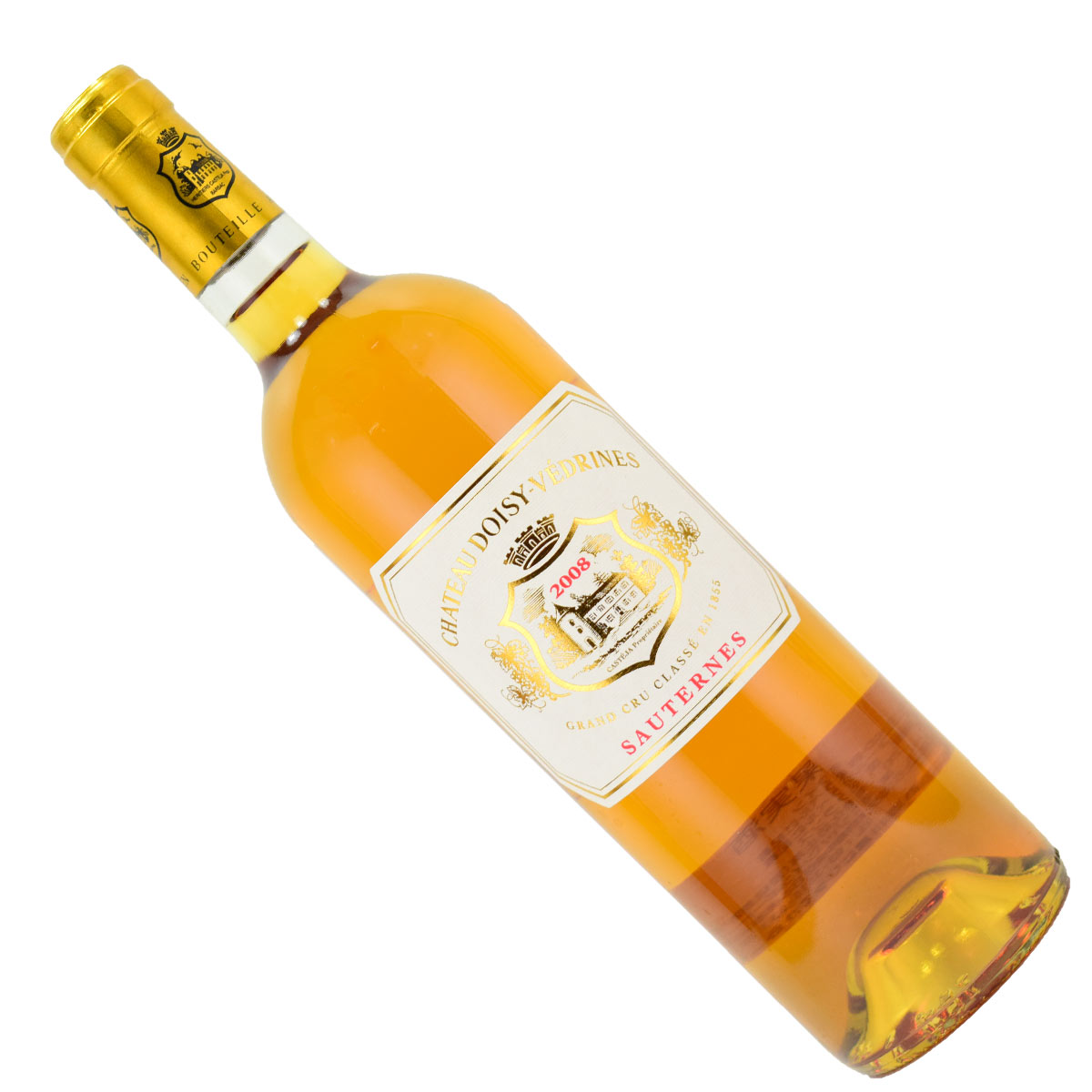 シャトー・ドワジィ・ヴェドリーヌ　2008（平成280年）　750ml　貴腐ワイン　ソーテルヌ　CH.DOISY VEDRINES Sauternes　デザートワイン