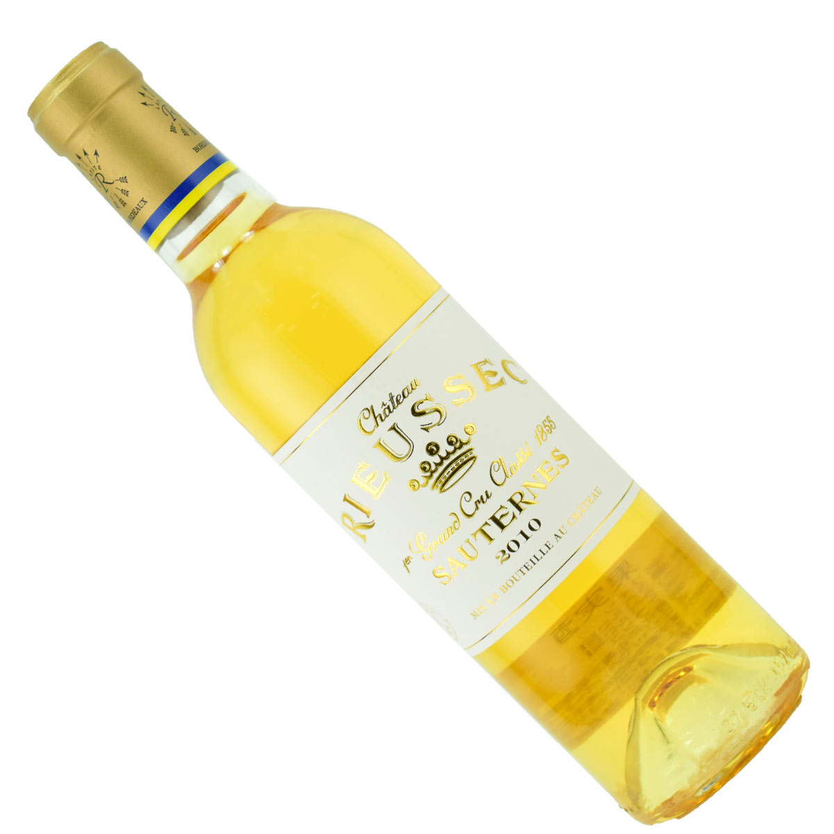 シャトー・リューセック 2010 375mlハーフボトル 貴腐ワイン ソーテルヌ 格付1級　Chateau Rieussec Sauternes デザートワイン 極甘口