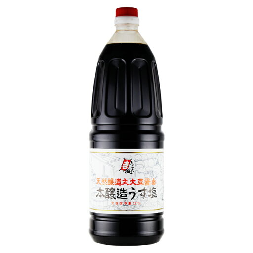 ケンコー食品 本醸造 うす塩 1.8L×6本 送料無料 産地直送 同梱・代引不可 濃口醤油 九州産原料 減塩醤油 ケンコー食品 本醸造 うす塩 1.8L×6本 送料無料 産地直送 同梱・代引不可 濃口醤油 九州産原料 減塩醤油