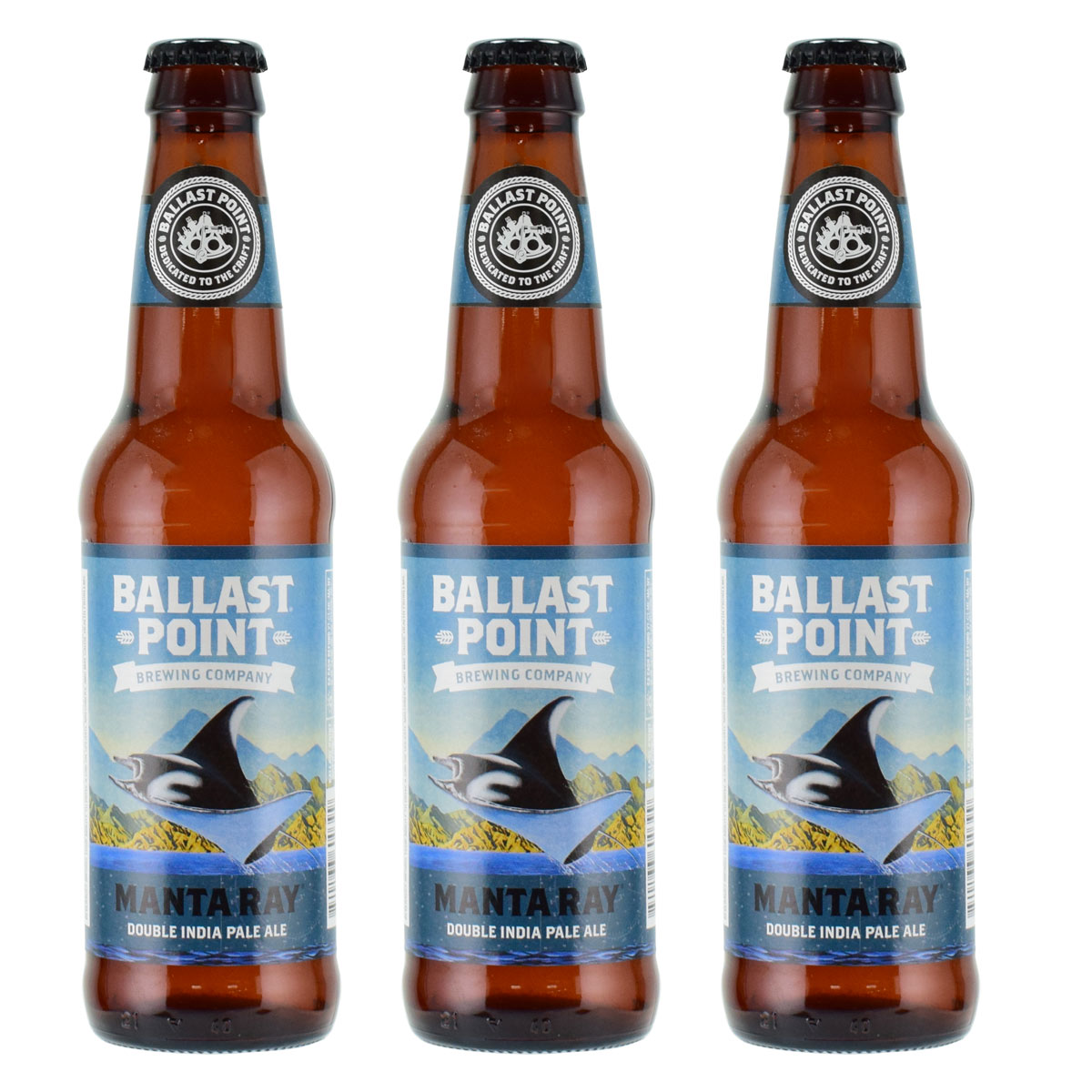 Ballast Point Manta Ray Double IPA　送料無料ですが北海道・東北は別途送料必要（1,000円追加）のサムネイル
