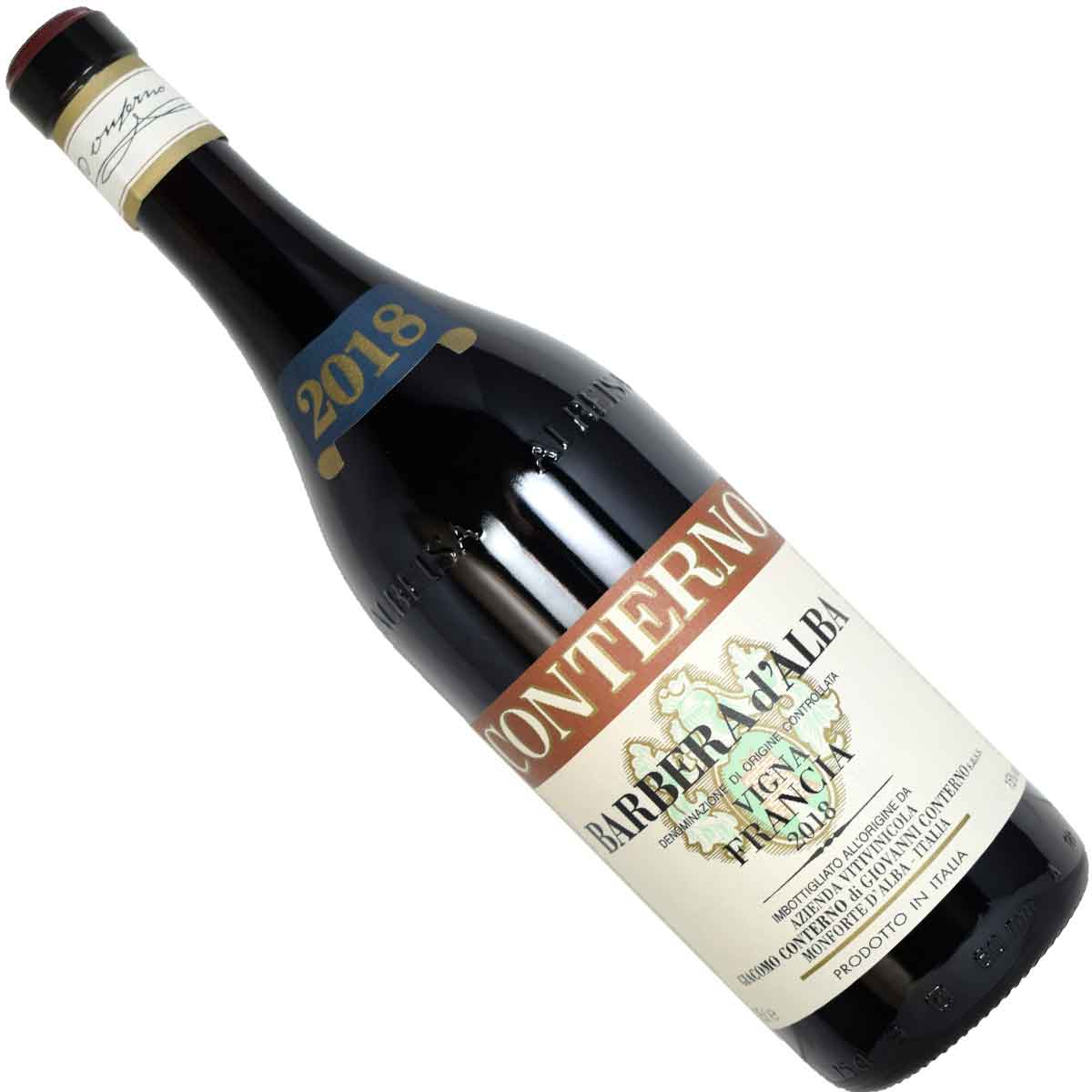 ［2018］［ヴィーニャ・フランチャ］バルベーラ・ダルバ 750ml赤 ジャコモ・コンテルノGIACOMO CONTERNO　Barbera d'Alba Serralunga Vigna FRANCIA