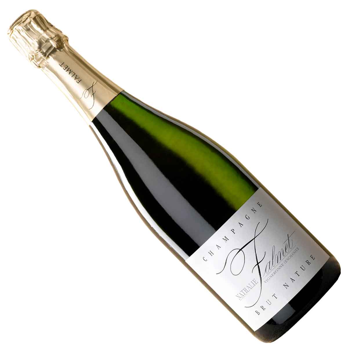 ［2022］［ピノ・ノワール100％］ブリュット・ナチュール 750ml泡 ナタリー・ファルメChampagne Nathalie Falmet