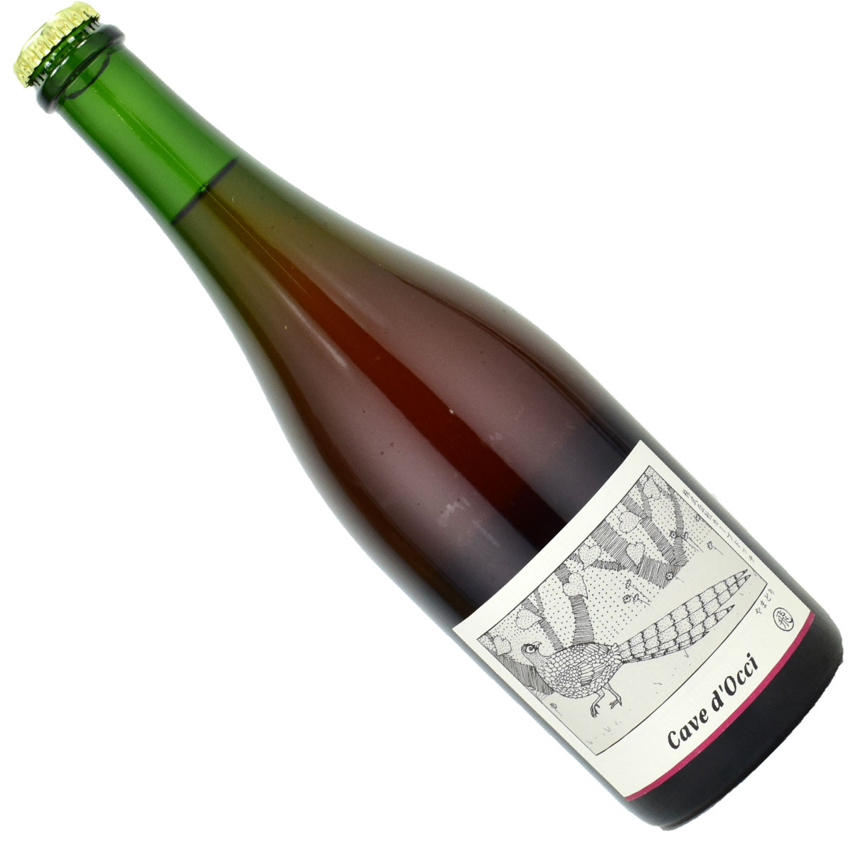 やまどり飛ぶ(食用ぶどう)　2022　750ml赤発泡　カーブドッチ　東北地方産葡萄使用CAVE d'OCCI どうぶ..