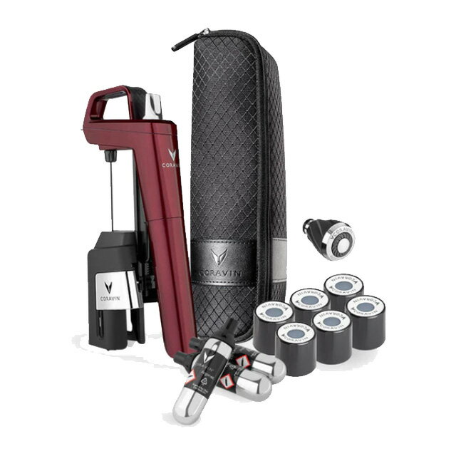 コラヴァン Coravin Timeless Model 6 + バーガンディーレッド CRV1020※送料無料商品につき、北海道・..