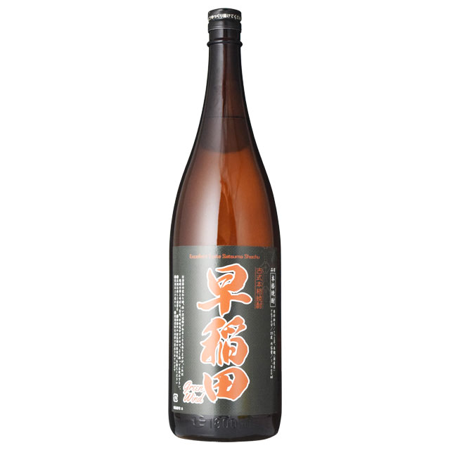 古式本格芋焼酎 早稲田(日本語ラベル) 25度 1.8L