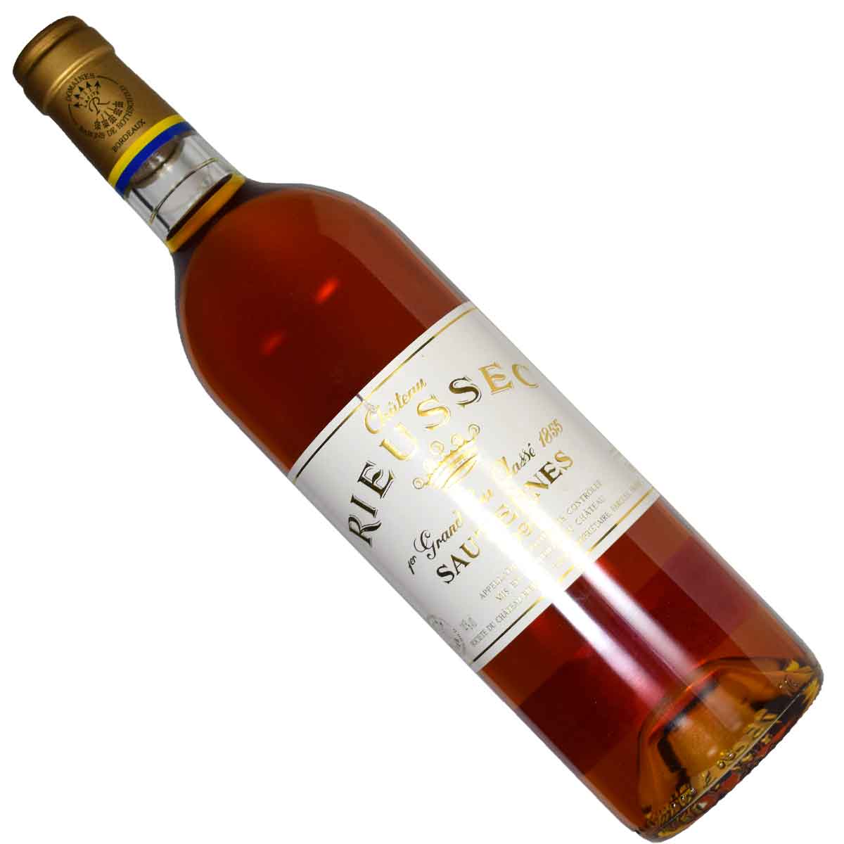 シャトー・リューセック　1999（平成11年）750ml　貴腐ワイン　ソーテルヌ　格付1級Chateau RIEUSSEC　デザートワイン