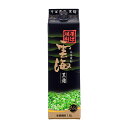 雲海そば 黒麹 パック 25度 1800ml そば焼酎 雲海酒造