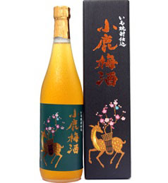 小鹿梅酒 14度 720ml瓶 本格芋焼酎仕込梅酒 小鹿酒造 化粧箱入